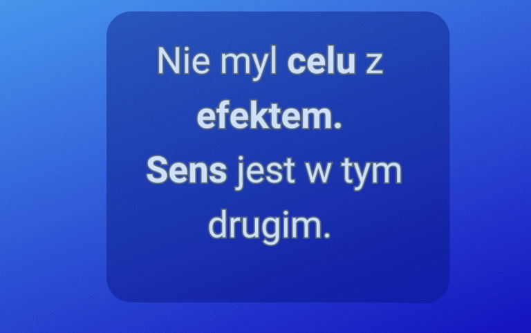 CEL czy EFEKT – czy wiesz, czym się różnią?
